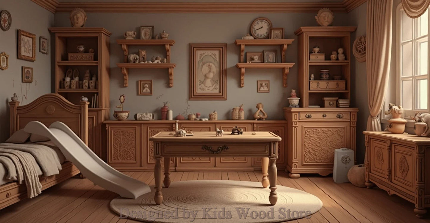 Customizable American-Style Children’s Rooms | Kids Wood Store