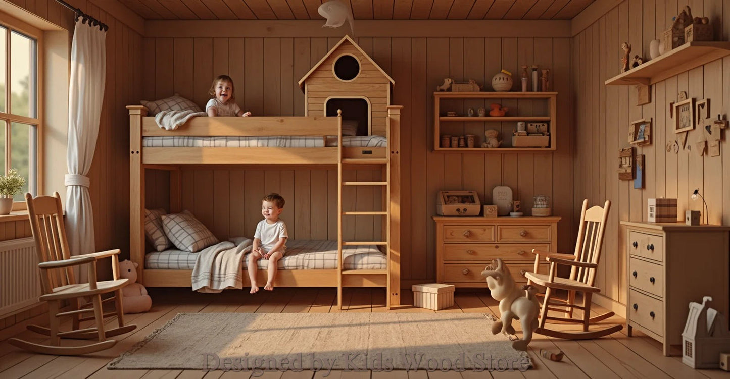 Customizable American-Style Children’s Rooms | Kids Wood Store