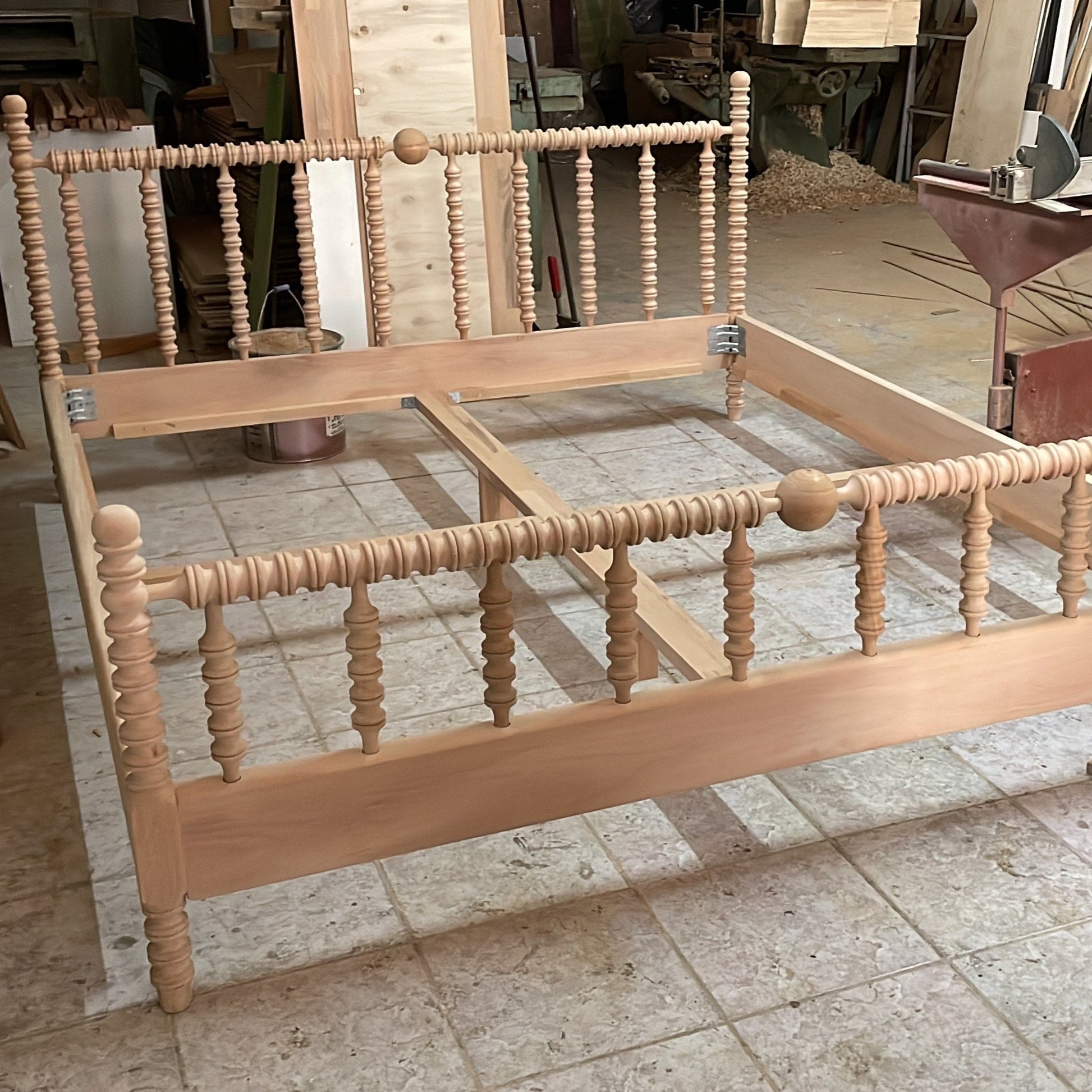 Jenny Lind Spindle Bed Custom Size and Color for Kids Room and