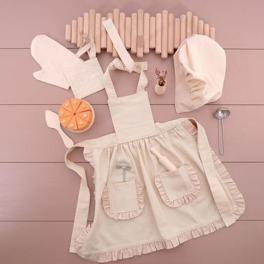Apron Set for Playing, Apron Set for Little Chefs