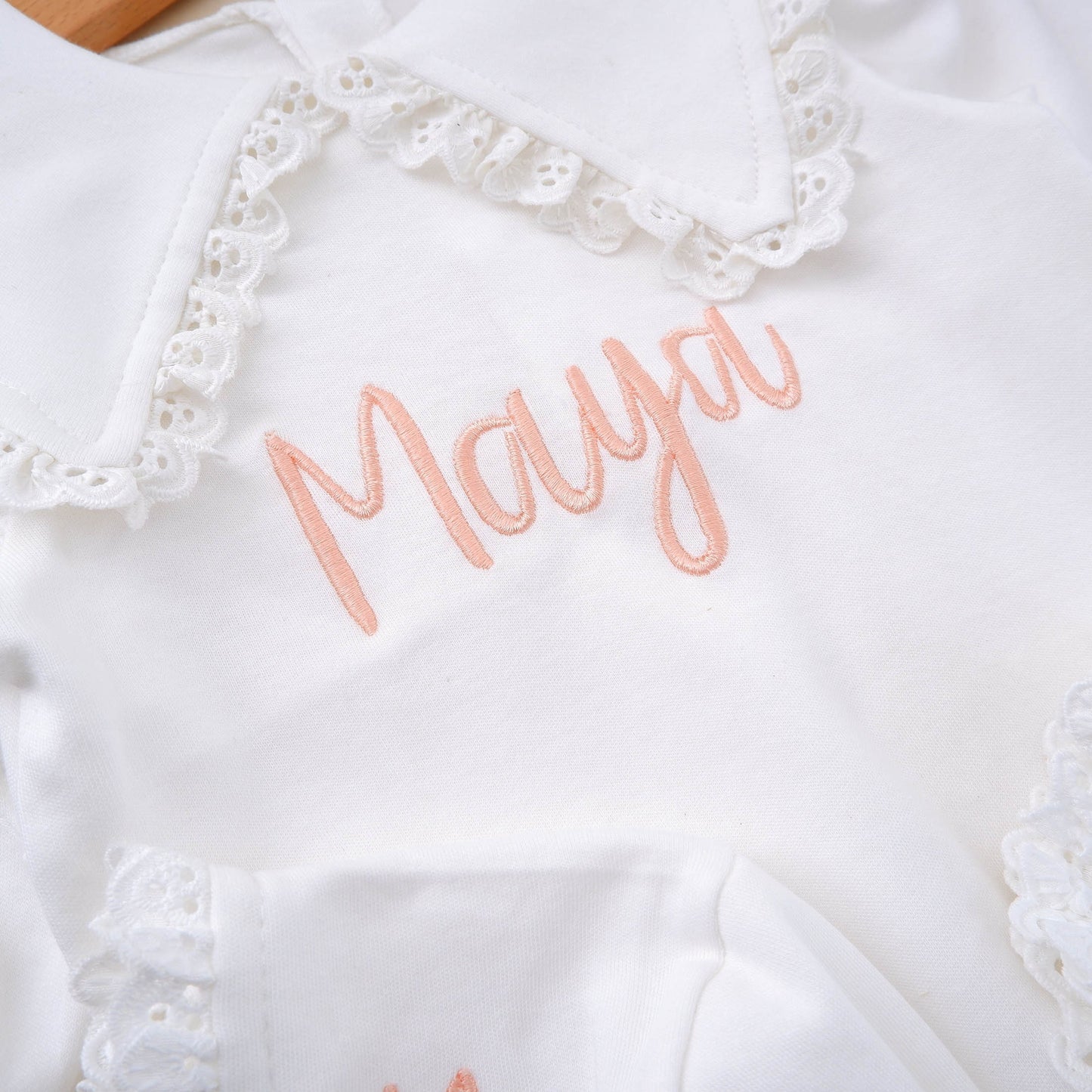 Personalized Coming Home Outfit, Customized Baby Girl Hospital Outfit, Newborn Girl Coming Home Outfit, Personalized Gift for Newborn