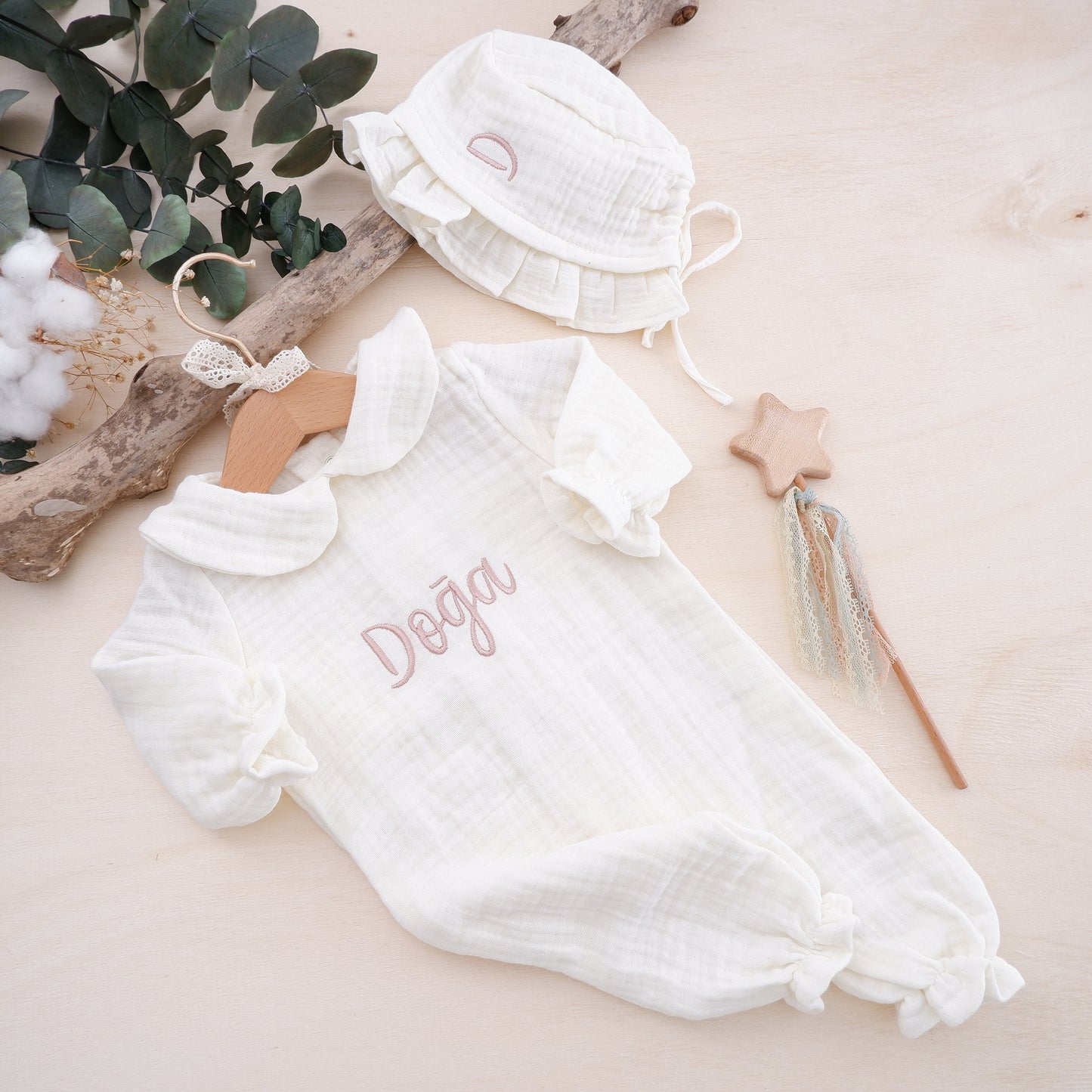 Personalized coming home outfit,Newborn girl coming home outfit, Customized baby girl hospital outfit, Baby girl coming home outfit