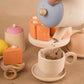 Wooden Tea Set for Playing, Wooden Toy Tea Set - Kids Wood Store